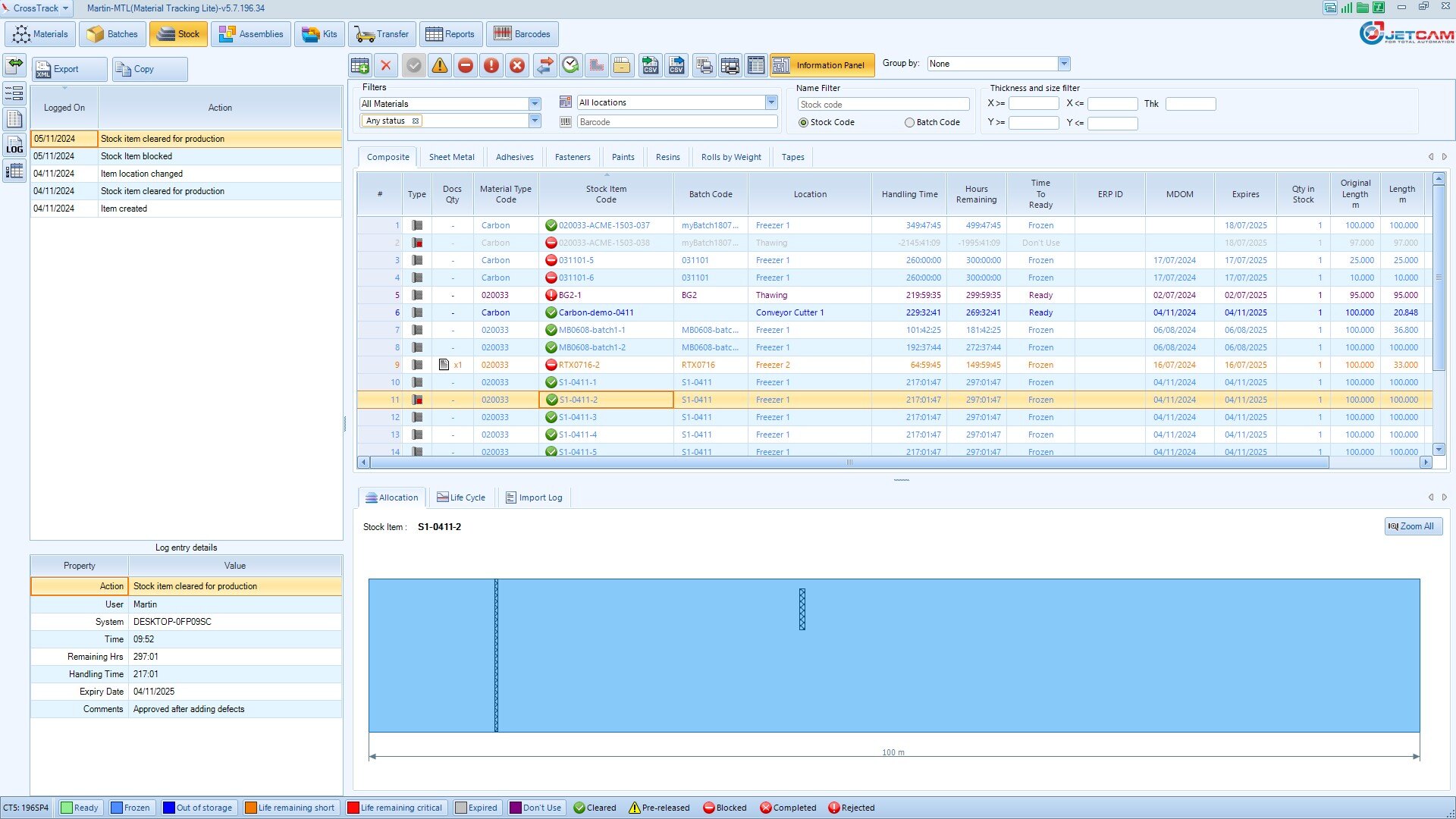 crosstrack-mtl-stock-screen-with-defects